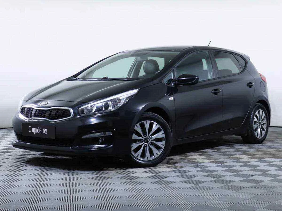 KIA Ceed, Черный, 2016, Автоматическая, 130 л.с., цена от 705 000 руб.