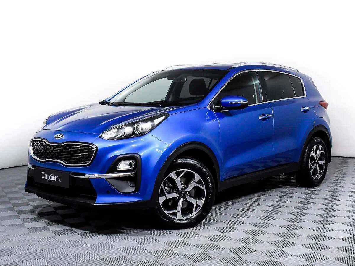 KIA Sportage, Синий, 2020, Автоматическая, 150 л.с., цена от 2 144 800 руб.