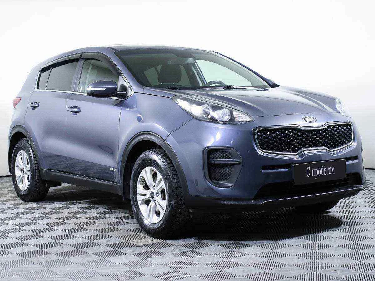 KIA Sportage, Синий, 2018, Механическая, 150 л.с., цена от 1 245 000 руб.