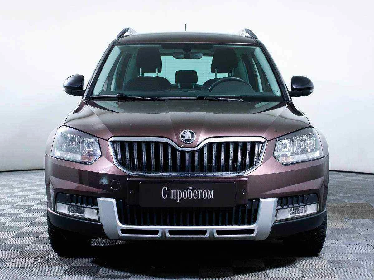 Skoda Yeti, Коричневый, 2017, Робот, 125 л.с., цена от 920 000 руб.