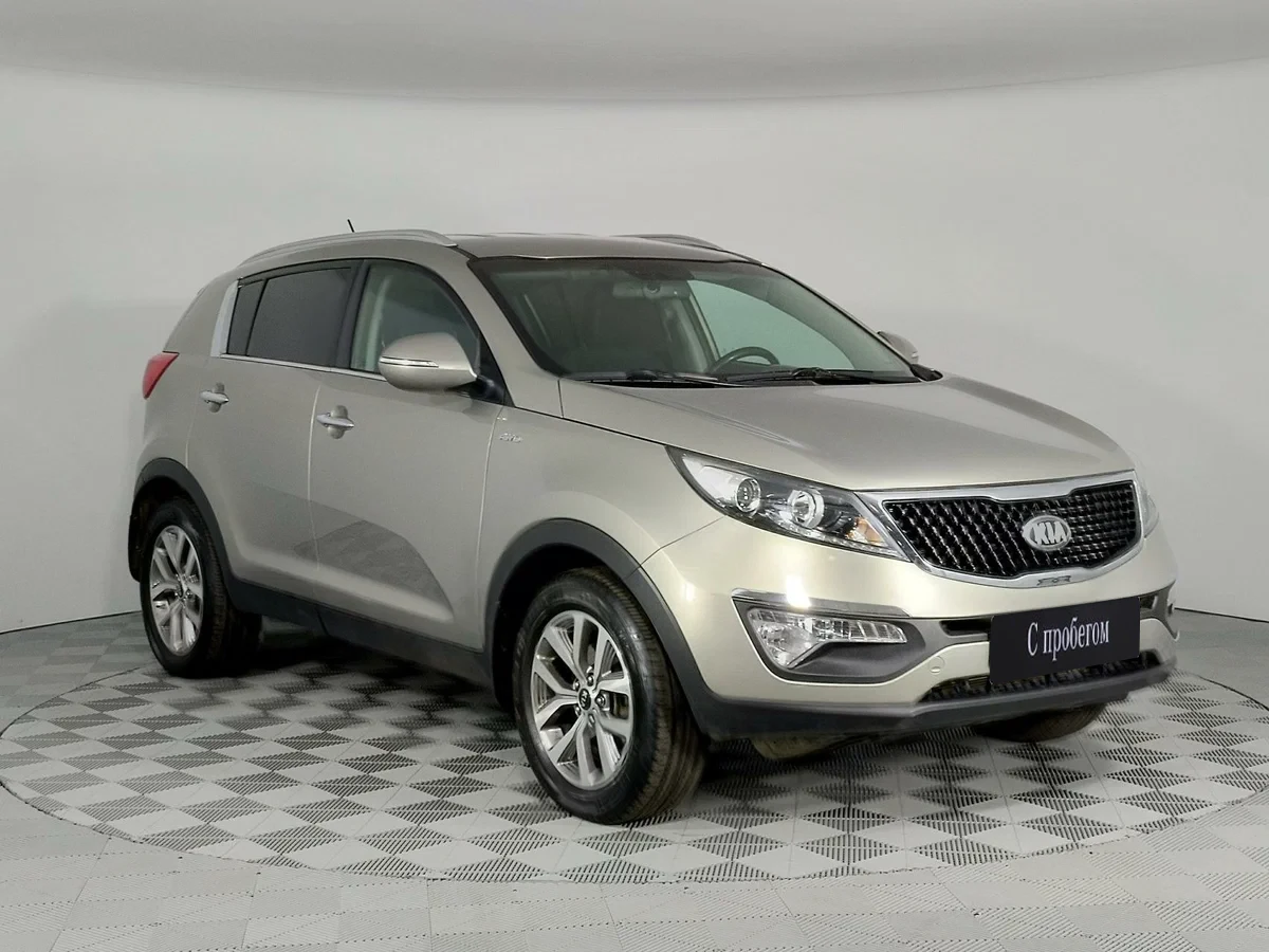 KIA Sportage, Серебряный, 2015, Автоматическая, 150 л.с., цена от 1 193 000 руб.