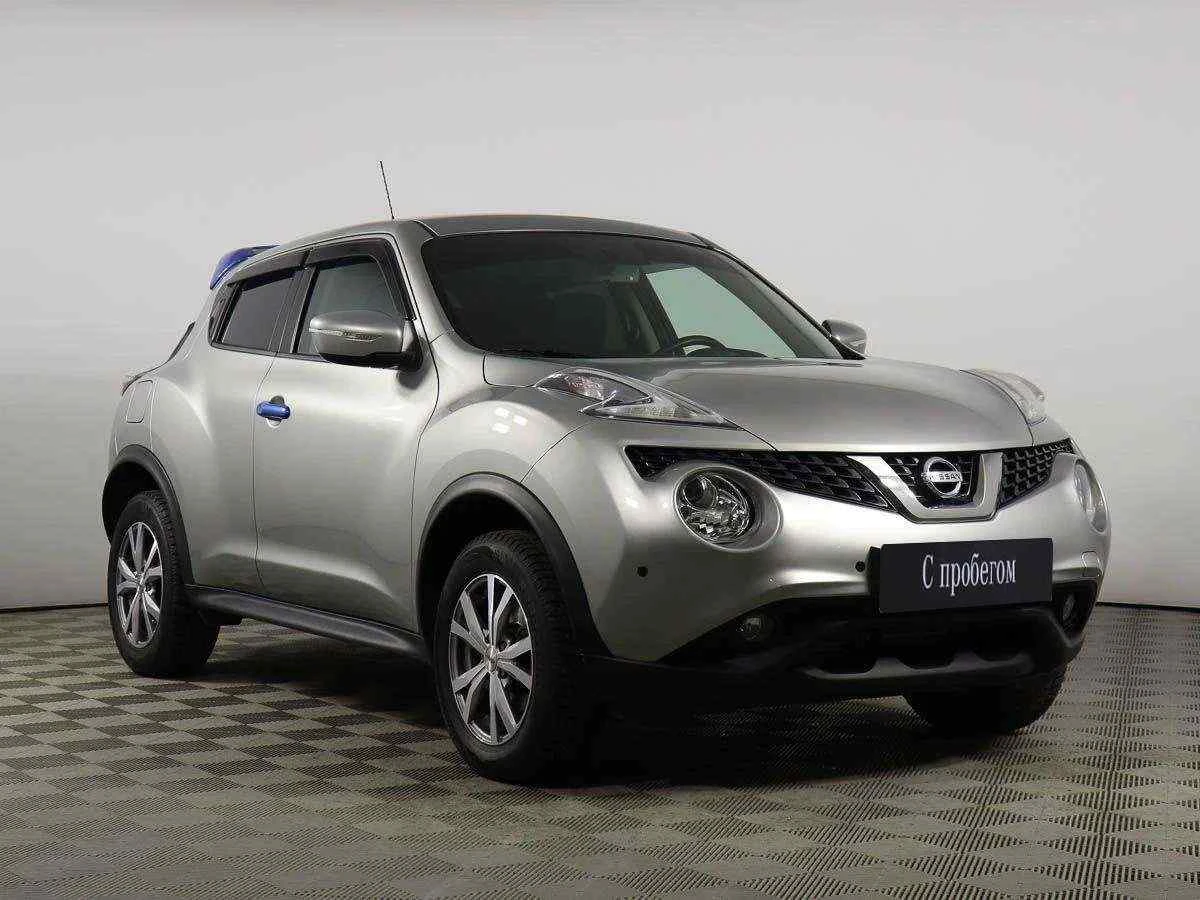 Nissan Juke, Серебряный, 2015, Вариатор, 117 л.с., цена от 1 215 000 руб.