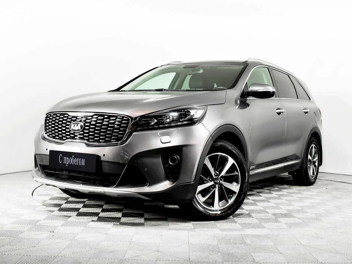 KIA SORENTO, Серый, 2018, Автоматическая, 200 л.с., цена от 1 672 000 руб.