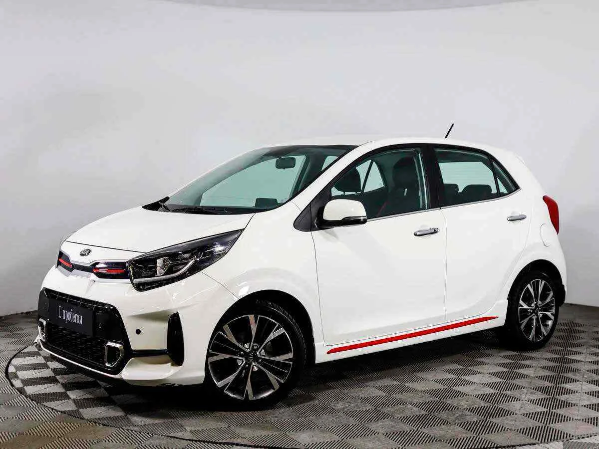 KIA Picanto, Белый, 2021, Автоматическая, 84 л.с., цена от 1 087 000 руб.