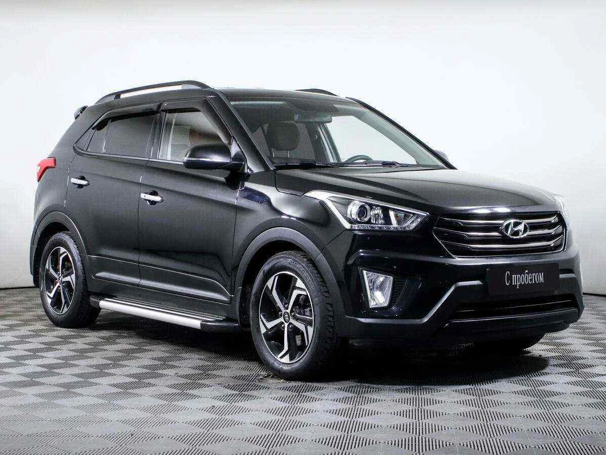 Hyundai Creta, Черный, 2018, Автоматическая, 149 л.с., цена от 1 266 000 руб.