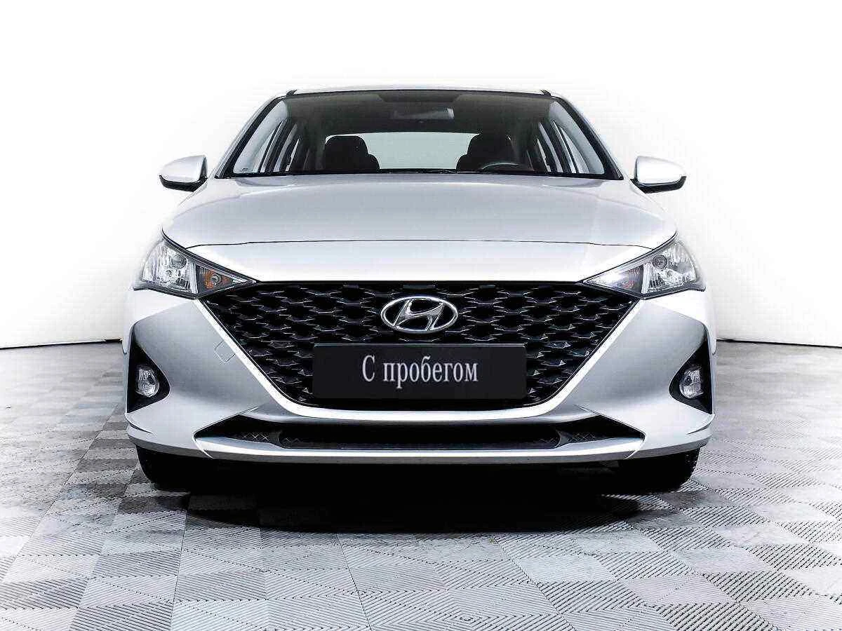 Hyundai Solaris, Серебряный, 2020, Автоматическая, 123 л.с., цена от 1 055 000 руб.