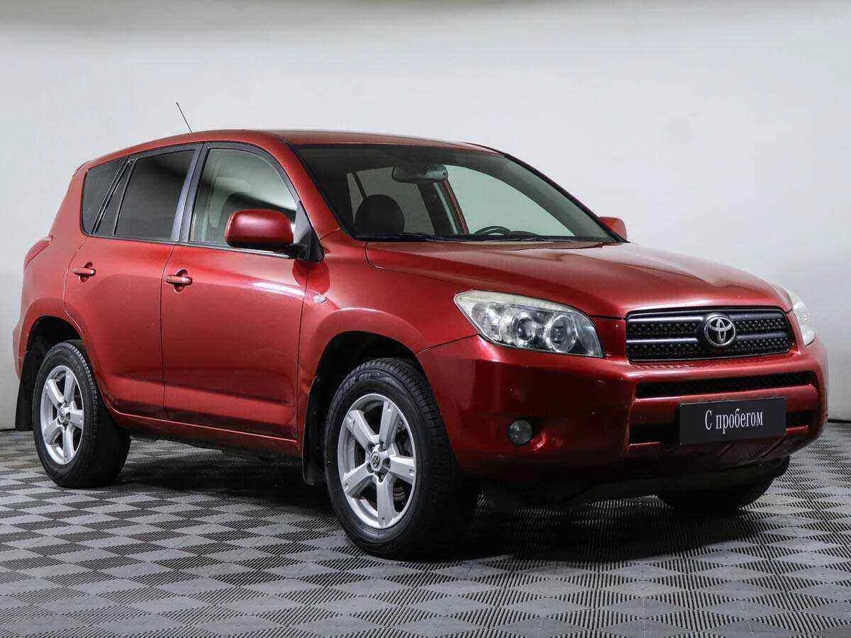 Toyota RAV 4, Красный, 2006, Автоматическая, 152 л.с., цена от 549 000 руб.