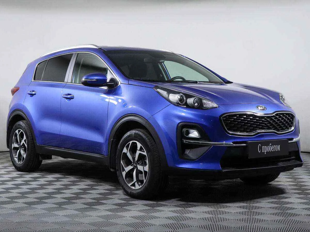 KIA Sportage, Синий, 2020, Автоматическая, 150 л.с., цена от 2 040 000 руб.