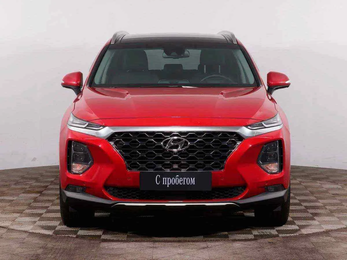 Hyundai Santa Fe, Красный, 2018, Автоматическая, 200 л.с., цена от 2 260 000 руб.