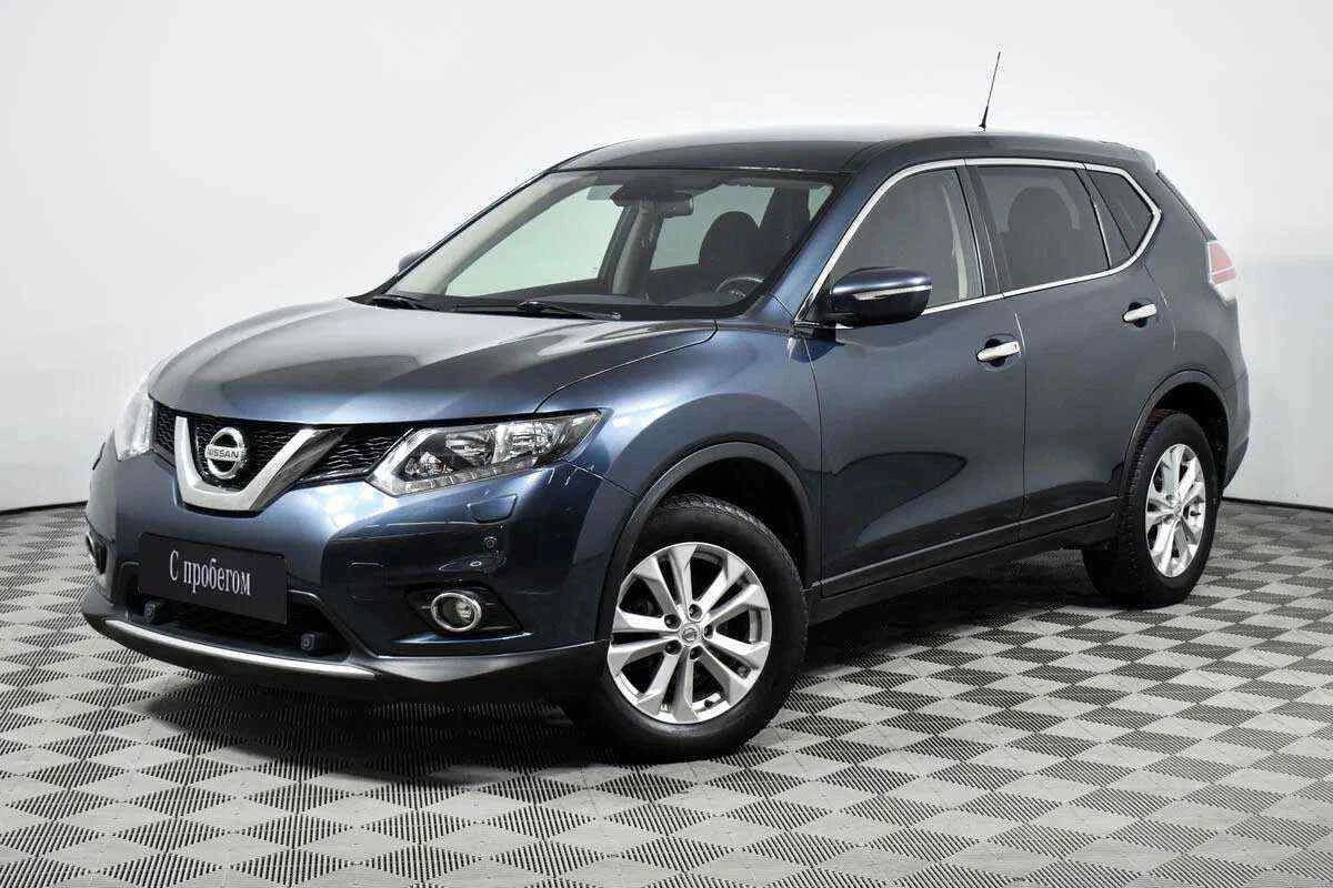Nissan X-Trail, Синий, 2016, Вариатор, 144 л.с., цена от 1 129 000 руб.