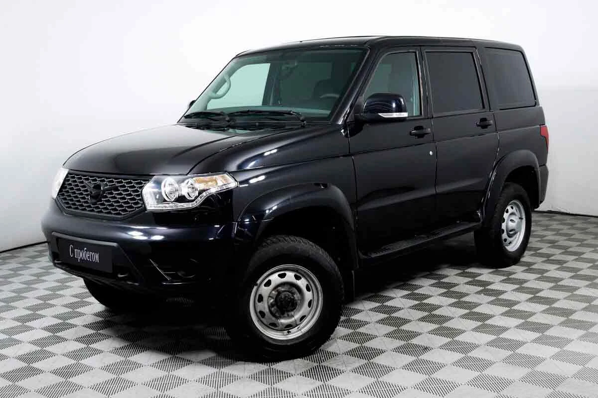 UAZ PATRIOT, Черный, 2023, Механическая, 150 л.с., цена от 1 254 400 руб.
