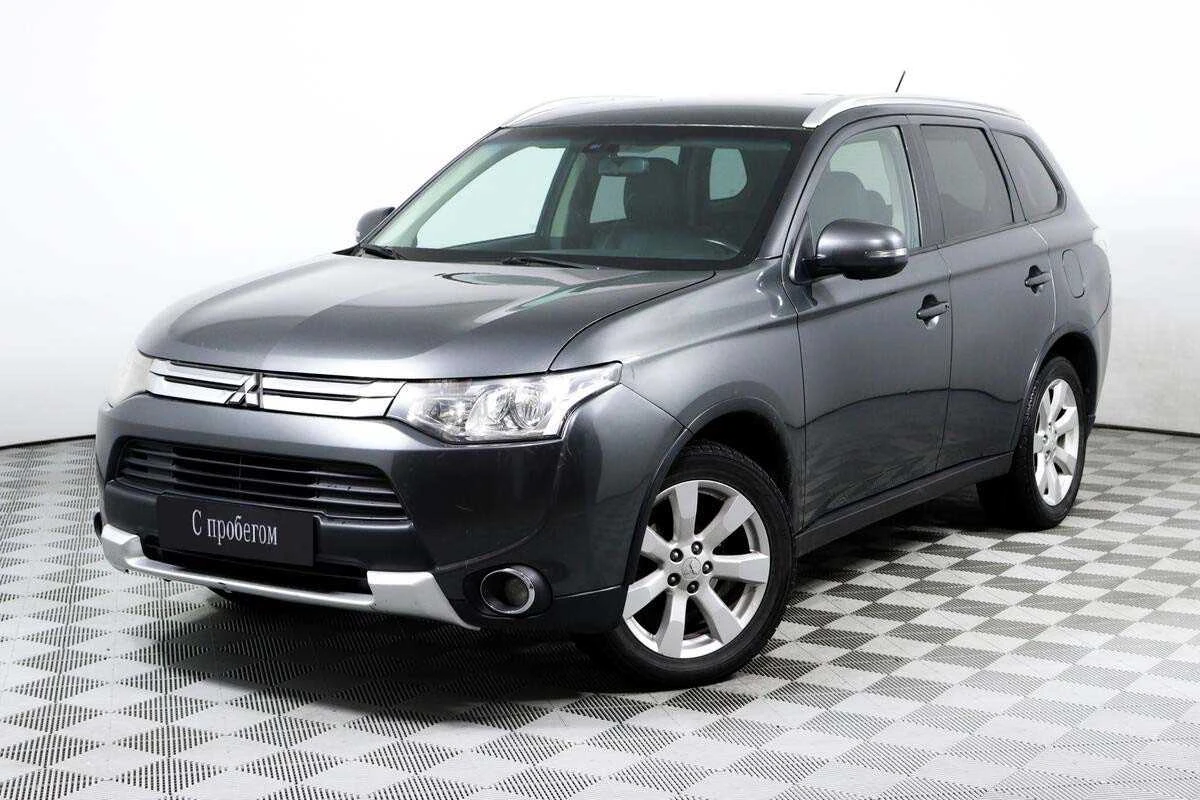 MITSUBISHI OUTLANDER, Серый, 2014, Вариатор, 146 л.с., цена от 895 200 руб.