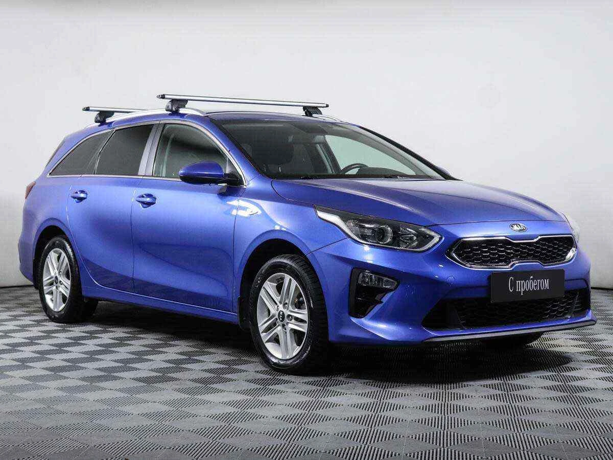 KIA Ceed, Синий, 2019, Автоматическая, 128 л.с., цена от 1 240 000 руб.