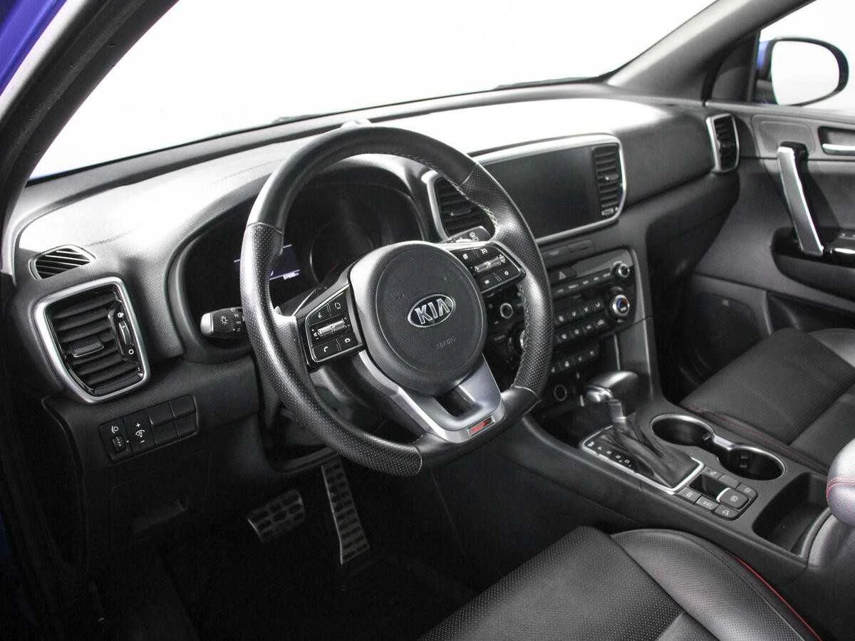 KIA SPORTAGE, Синий, 2018, Автоматическая, 184 л.с., цена от 1 584 000 руб.