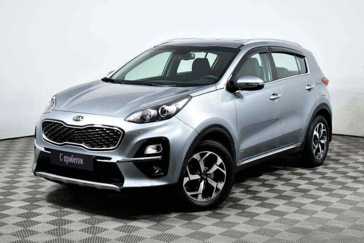 KIA Sportage, Серебряный, 2019, Автоматическая, 184 л.с., цена от 1 600 000 руб.