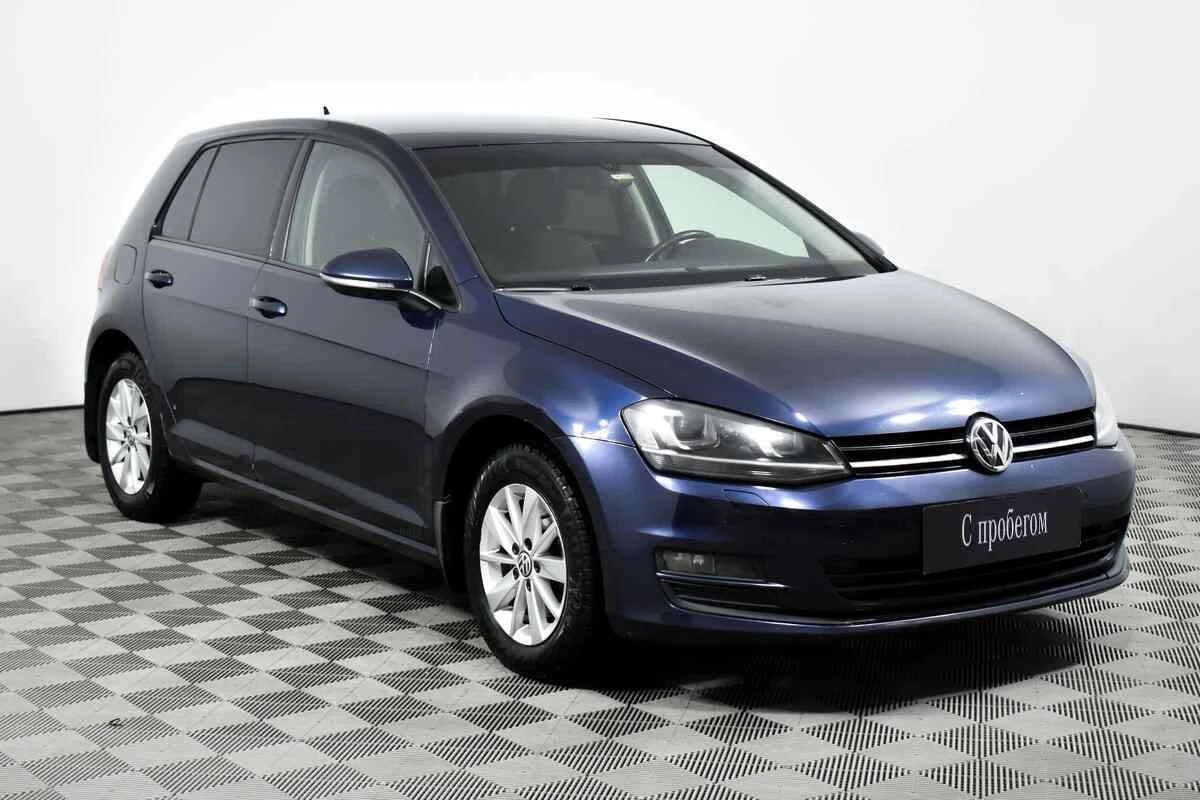 Volkswagen Golf, Синий, 2013, Робот, 122 л.с., цена от 490 000 руб.