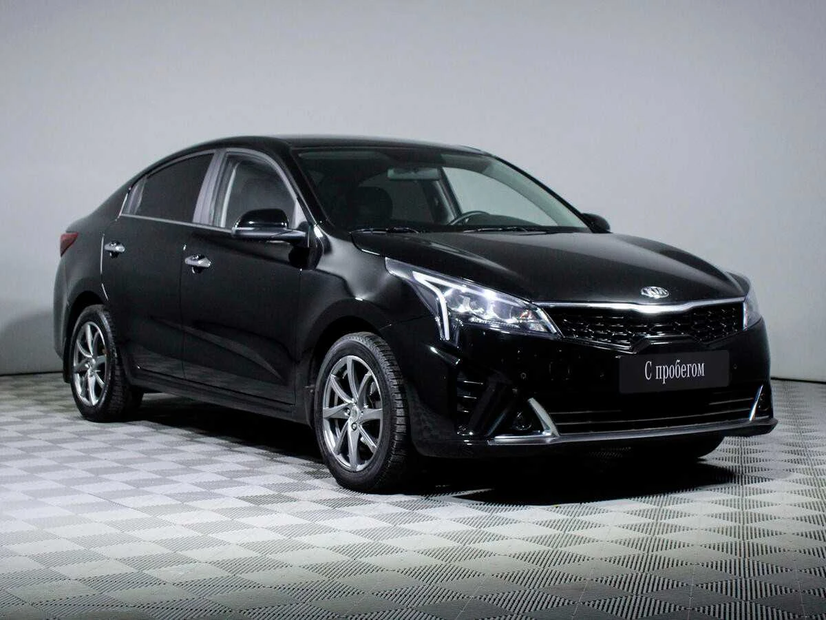 KIA RIO, Черный, 2020, Автоматическая, 123 л.с., цена от 1 184 000 руб.