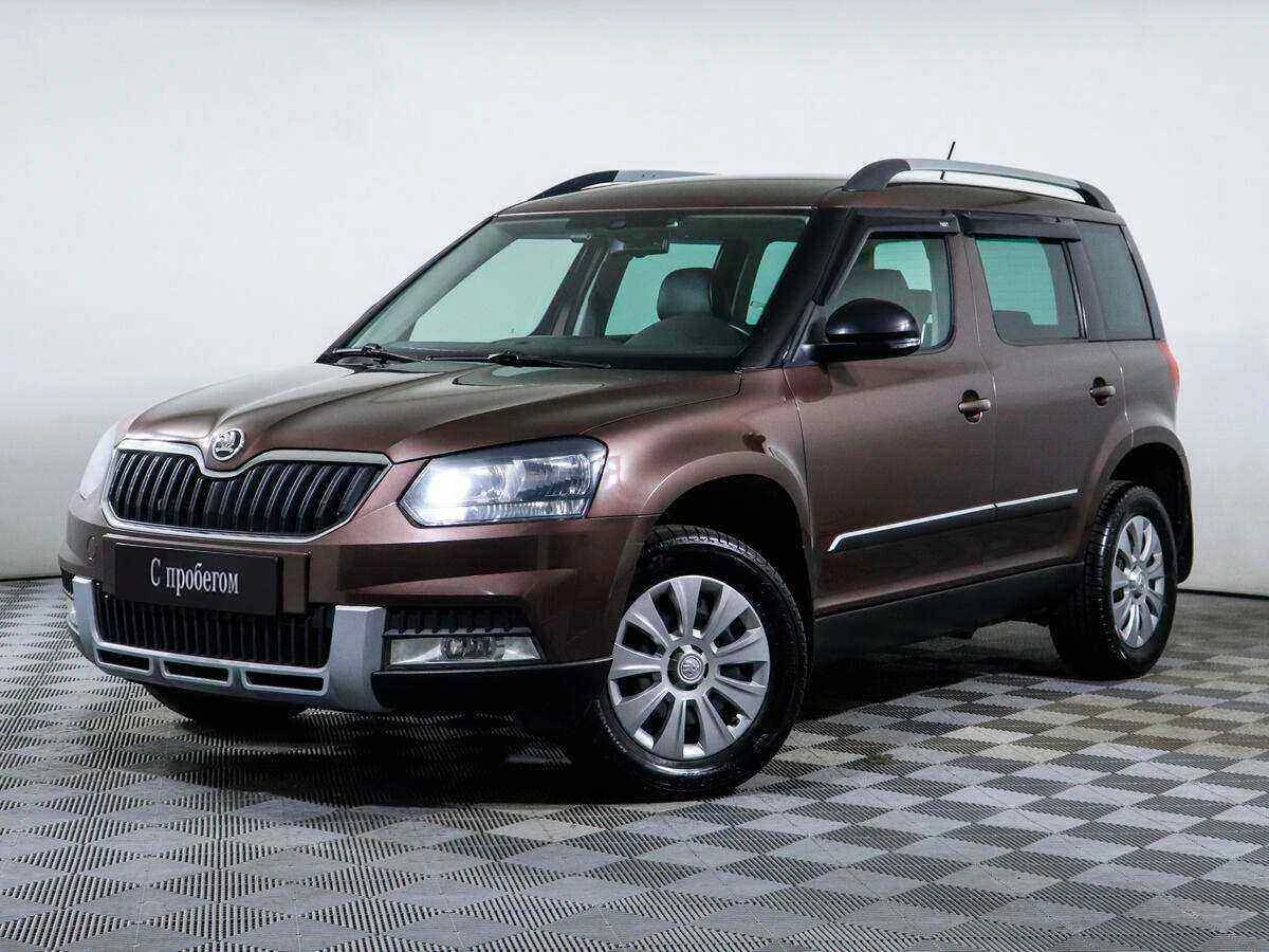 Skoda Yeti, Коричневый, 2015, Автоматическая, 110 л.с., цена от 777 000 руб.