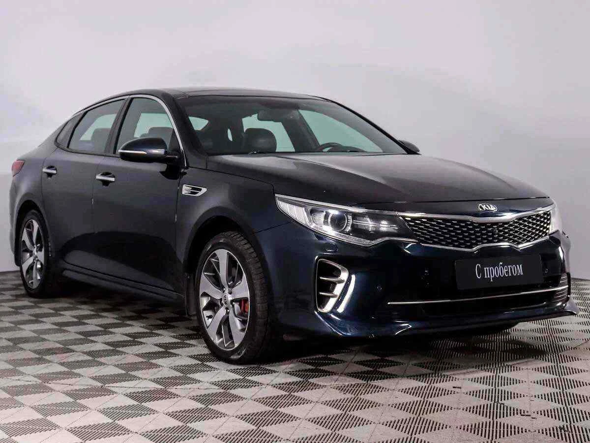KIA Optima, Серый, 2016, Автоматическая, 245 л.с., цена от 1 163 000 руб.