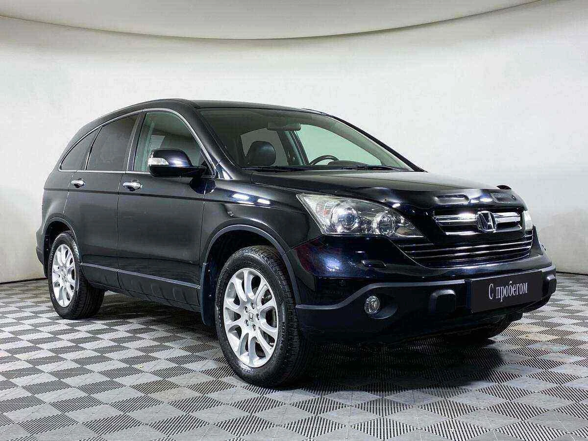 Honda CR-V, Черный, 2009, Автоматическая, 166 л.с., цена от 838 000 руб.