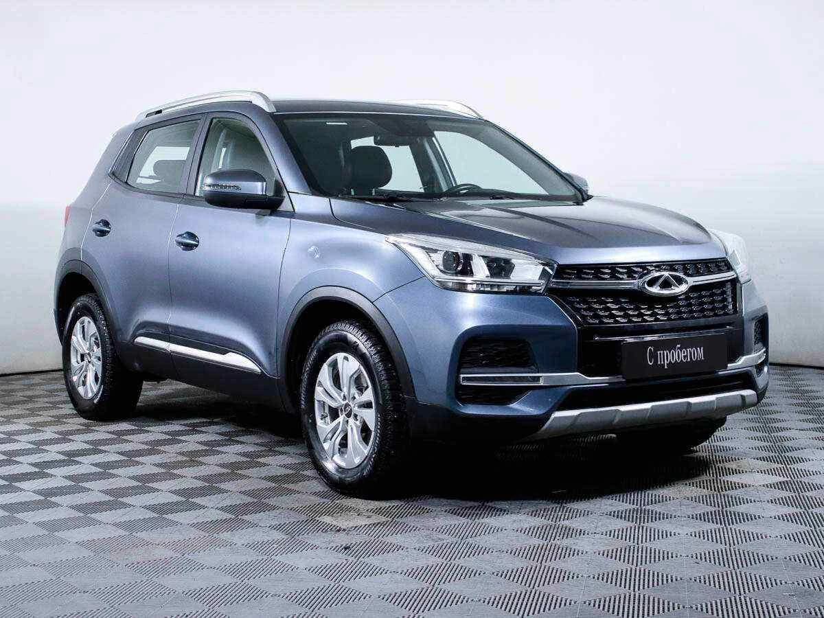 Chery Tiggo 4, Голубой, 2021, Вариатор, 113 л.с., цена от 1 035 000 руб.