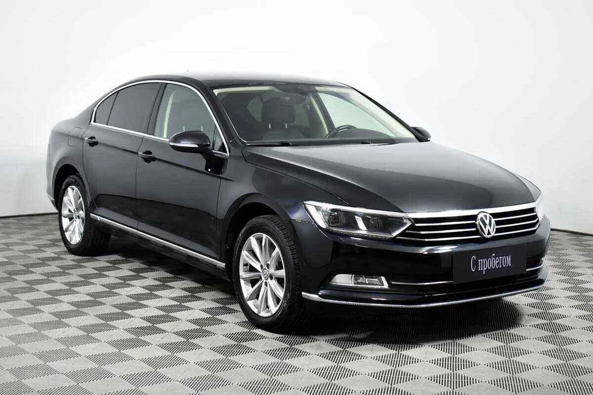 Volkswagen Passat, Черный, 2018, Робот, 150 л.с., цена от 1 339 000 руб.