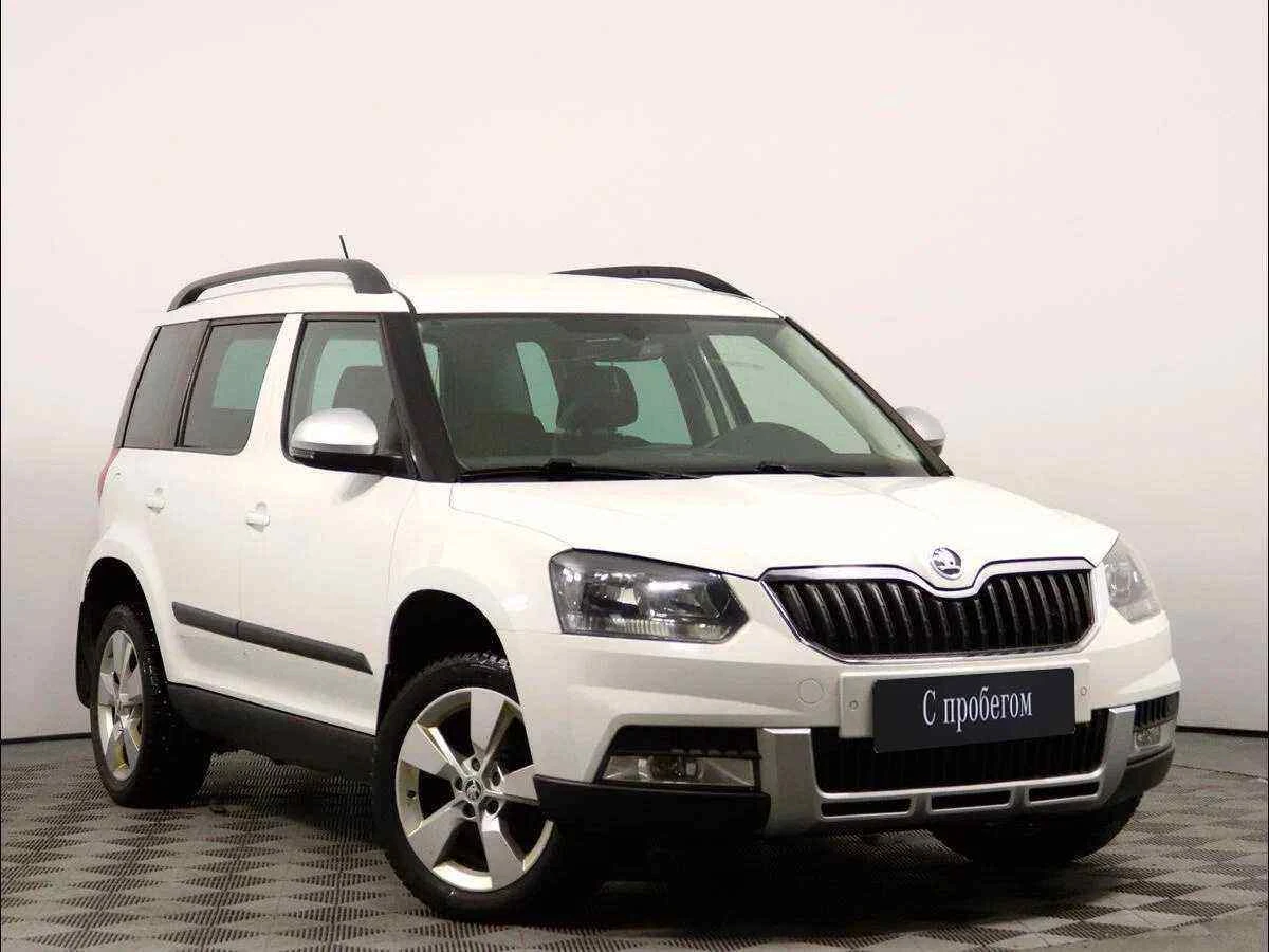 Skoda Yeti, Белый, 2016, Робот, 125 л.с., цена от 1 035 000 руб.