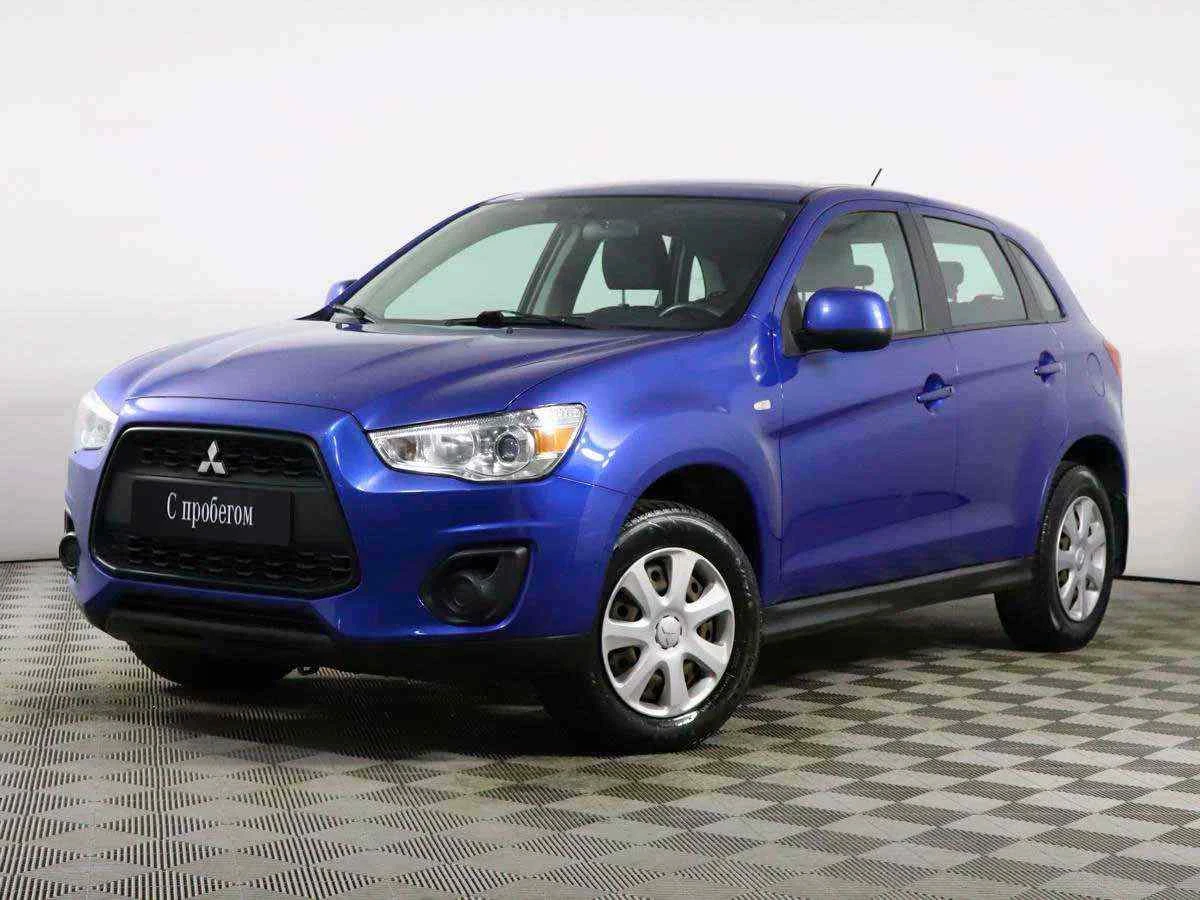 Mitsubishi ASX, Синий, 2014, Вариатор, 140 л.с., цена от 610 000 руб.
