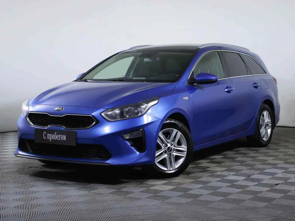 KIA Ceed, Синий, 2019, Автоматическая, 128 л.с., цена от 1 070 000 руб.