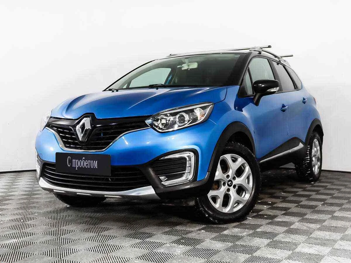Renault Kaptur, Голубой, 2017, Автоматическая, 143 л.с., цена от 695 000 руб.