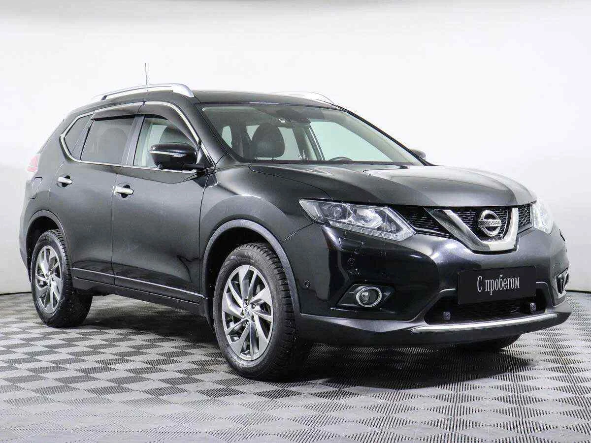 Nissan X-Trail, Черный, 2016, Вариатор, 144 л.с., цена от 1 261 000 руб.