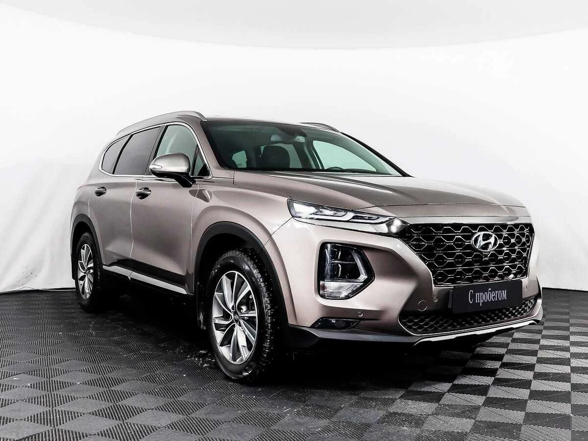 HYUNDAI SANTA FE, Бежевый, 2019, Автоматическая, 188 л.с., цена от 1 928 000 руб.