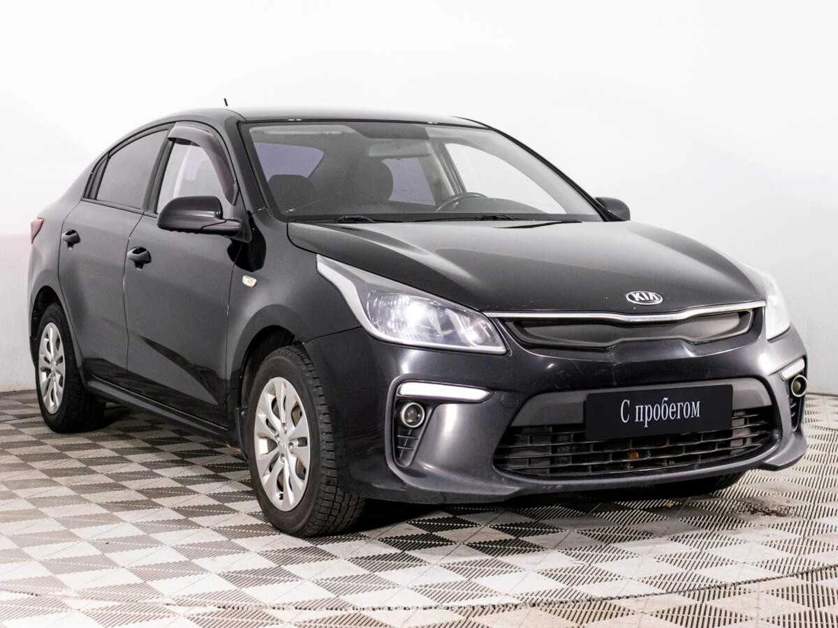 KIA RIO, Черный, 2018, Автоматическая, 123 л.с., цена от 896 000 руб.