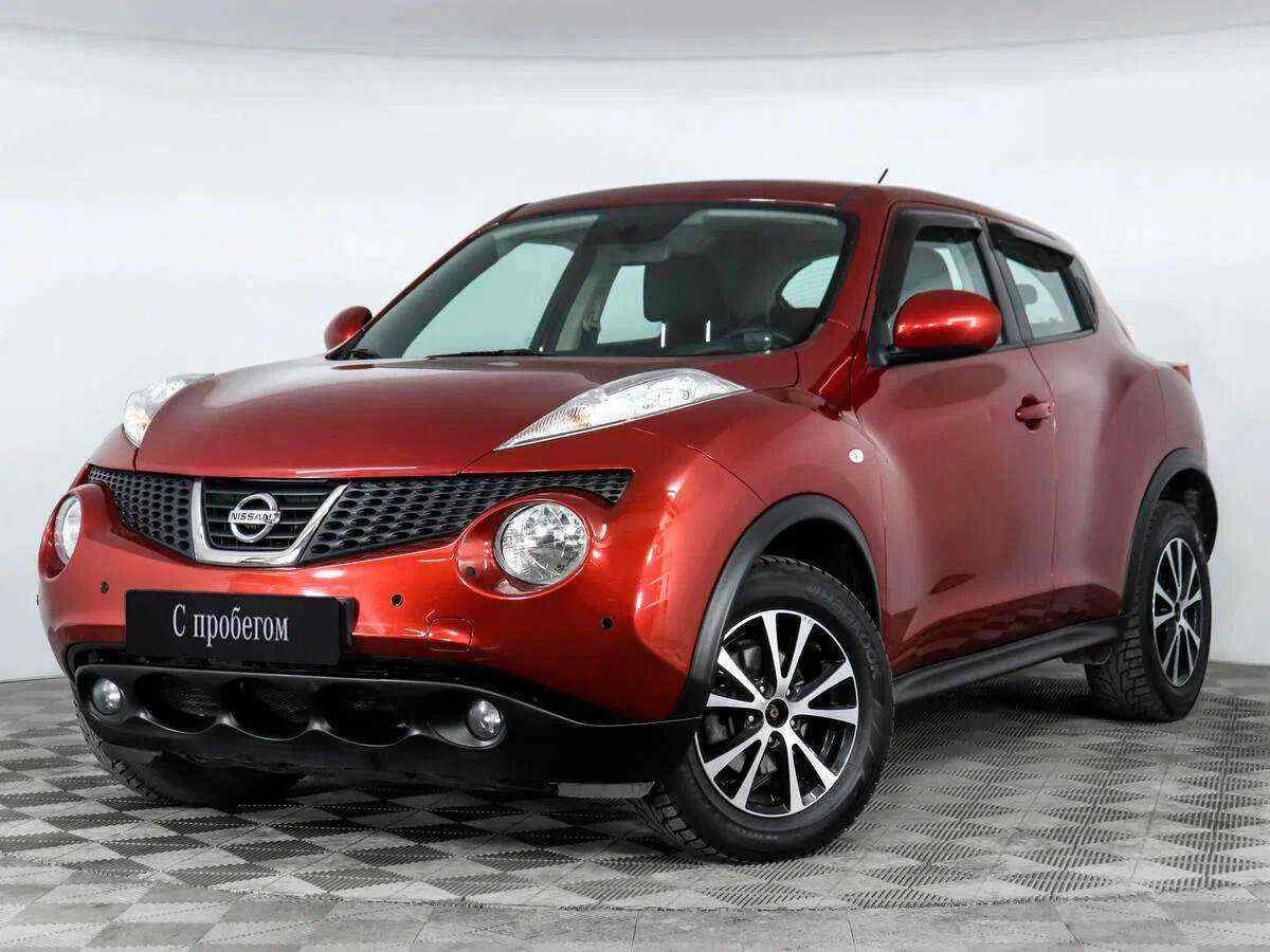 Nissan Juke, Красный, 2012, Вариатор, 117 л.с., цена от 570 000 руб.