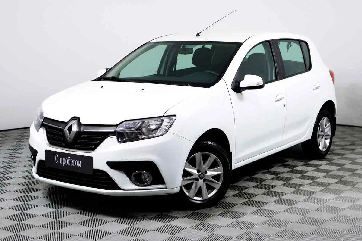 RENAULT SANDERO, Белый, 2018, Механическая, 113 л.с., цена от 687 200 руб.