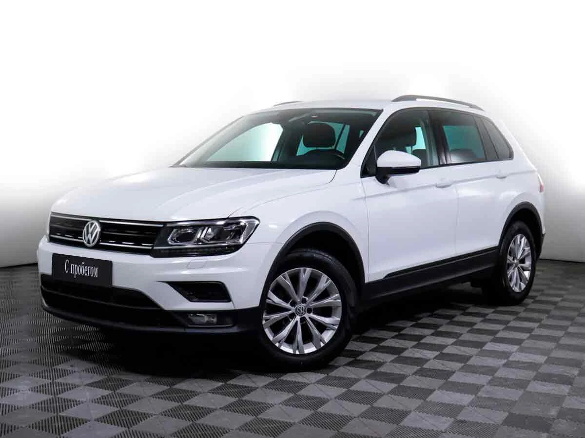 VOLKSWAGEN TIGUAN, Белый, 2019, Робот, 150 л.с., цена от 1 145 600 руб.