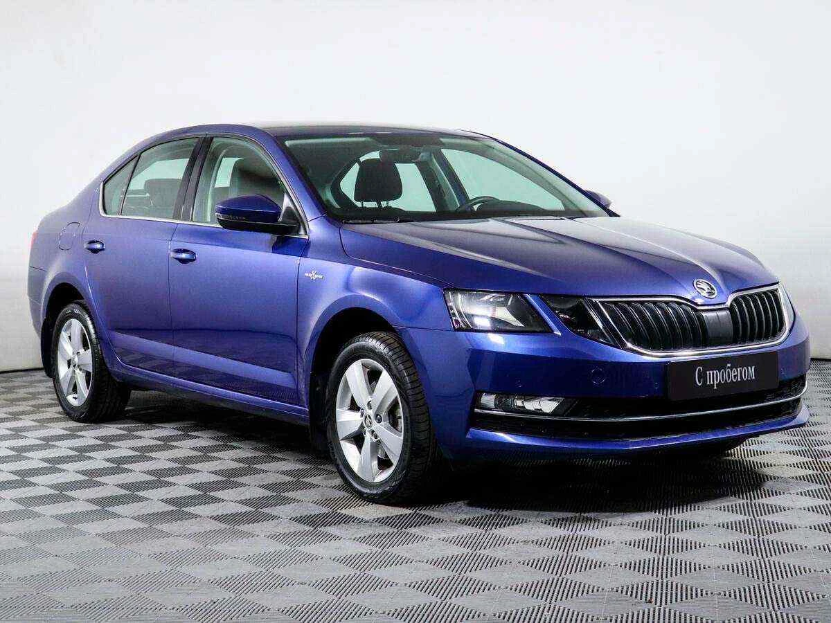 Skoda Octavia, Синий, 2018, Робот, 150 л.с., цена от 1 150 000 руб.