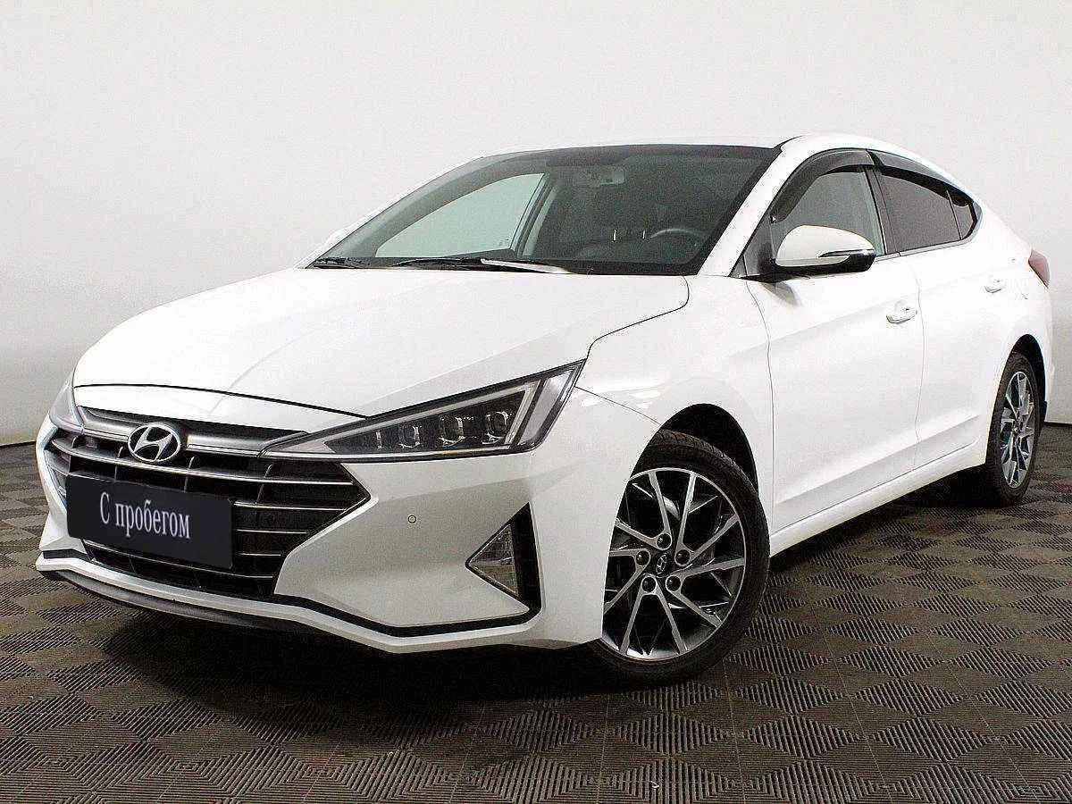 Hyundai Elantra, Белый, 2019, Автоматическая, 150 л.с., цена от 1 210 000 руб.