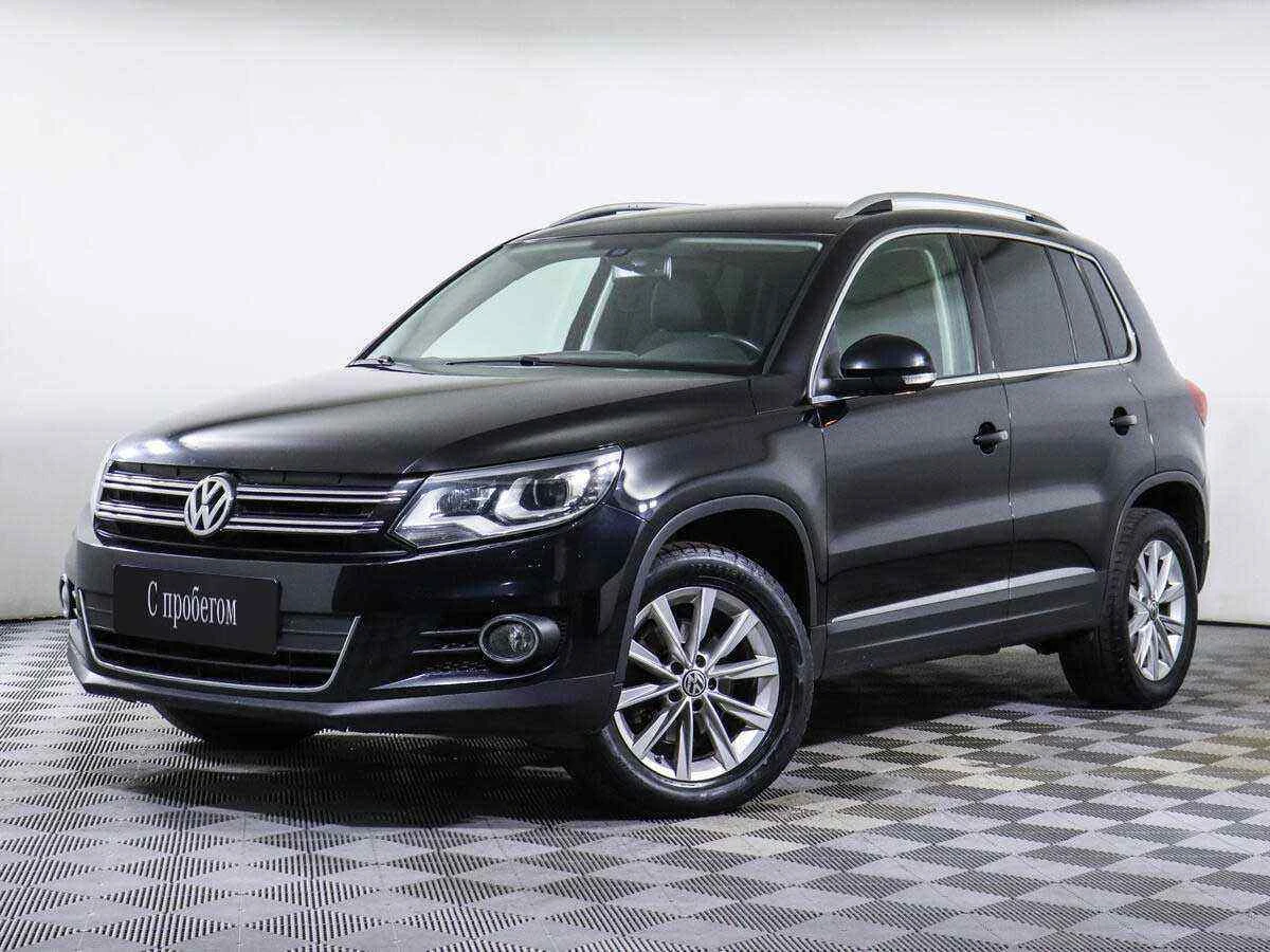 Volkswagen Tiguan, Черный, 2014, Автоматическая, 170 л.с., цена от 855 000 руб.