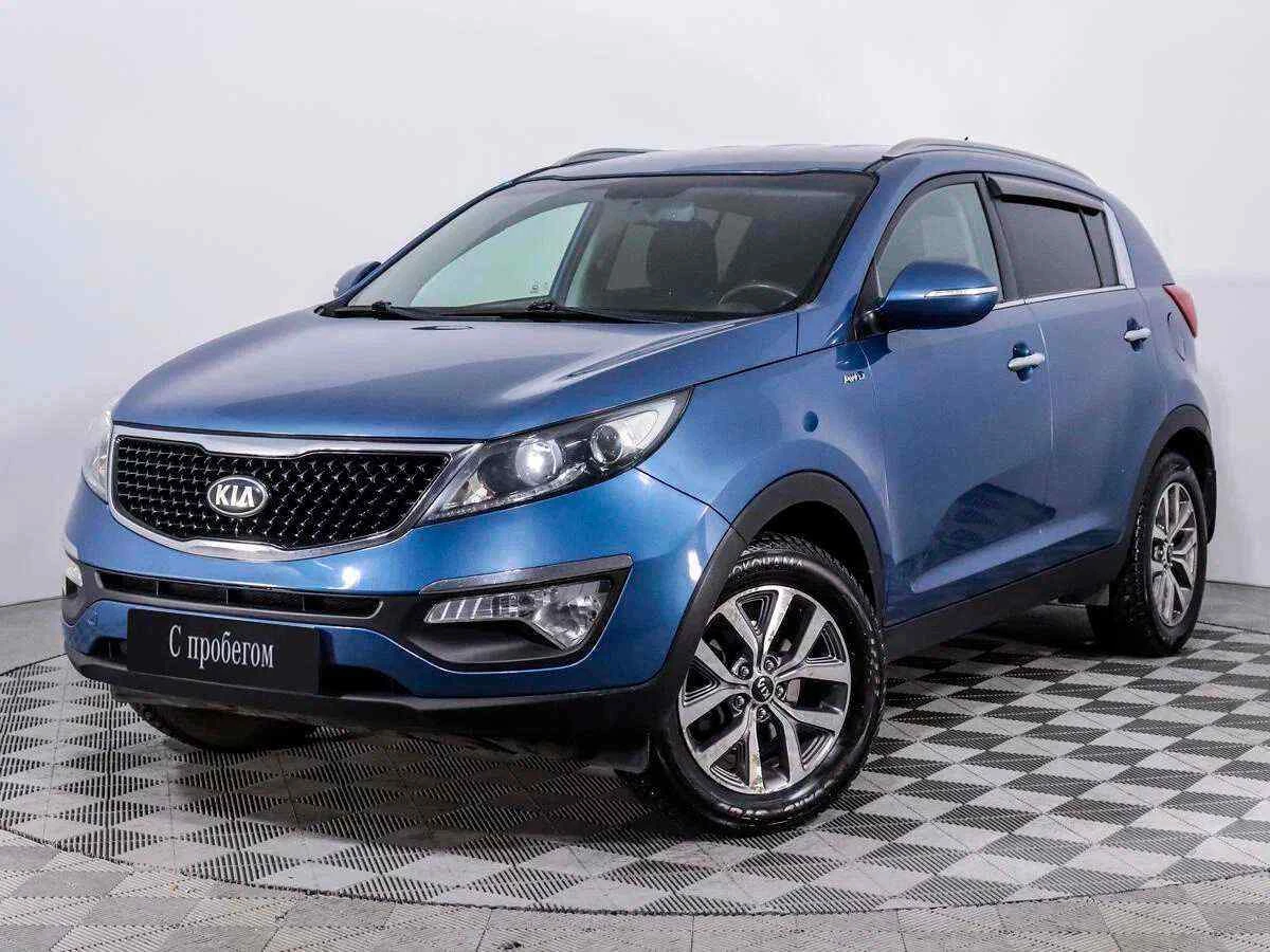 KIA Sportage, Синий, 2014, Автоматическая, 150 л.с., цена от 1 069 000 руб.