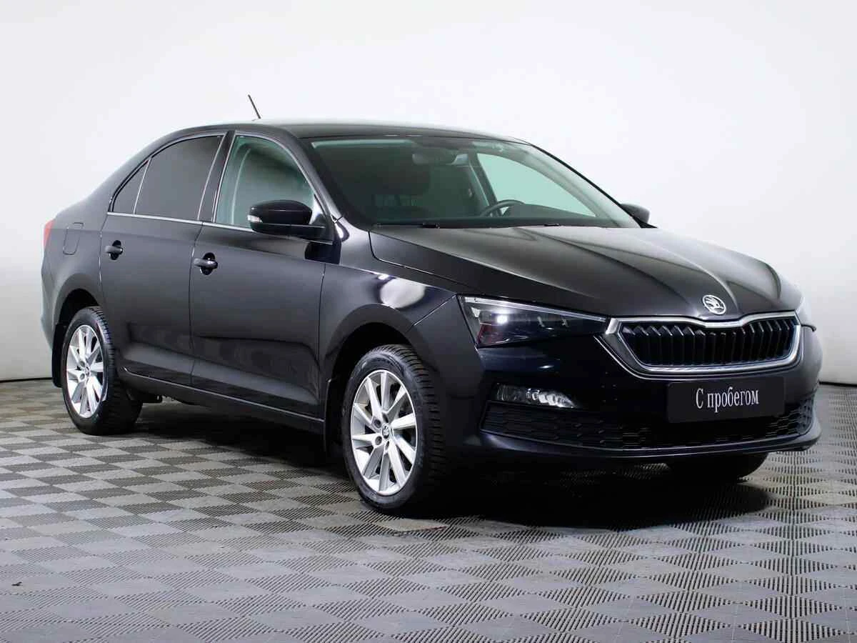 Skoda Rapid, Черный, 2021, Автоматическая, 110 л.с., цена от 1 130 000 руб.