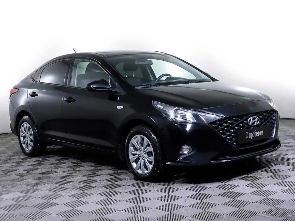 HYUNDAI SOLARIS, Черный, 2020, Автоматическая, 123 л.с., цена от 1 080 000 руб.
