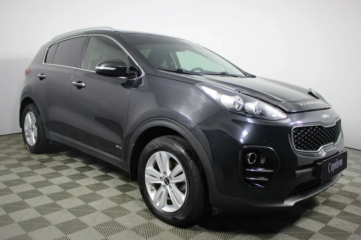 KIA Sportage, Черный, 2016, Автоматическая, 150 л.с., цена от 1 411 200 руб.