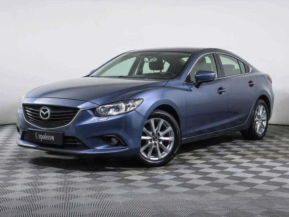 Mazda 6, Голубой, 2018, Автоматическая, 150 л.с., цена от 1 175 000 руб.