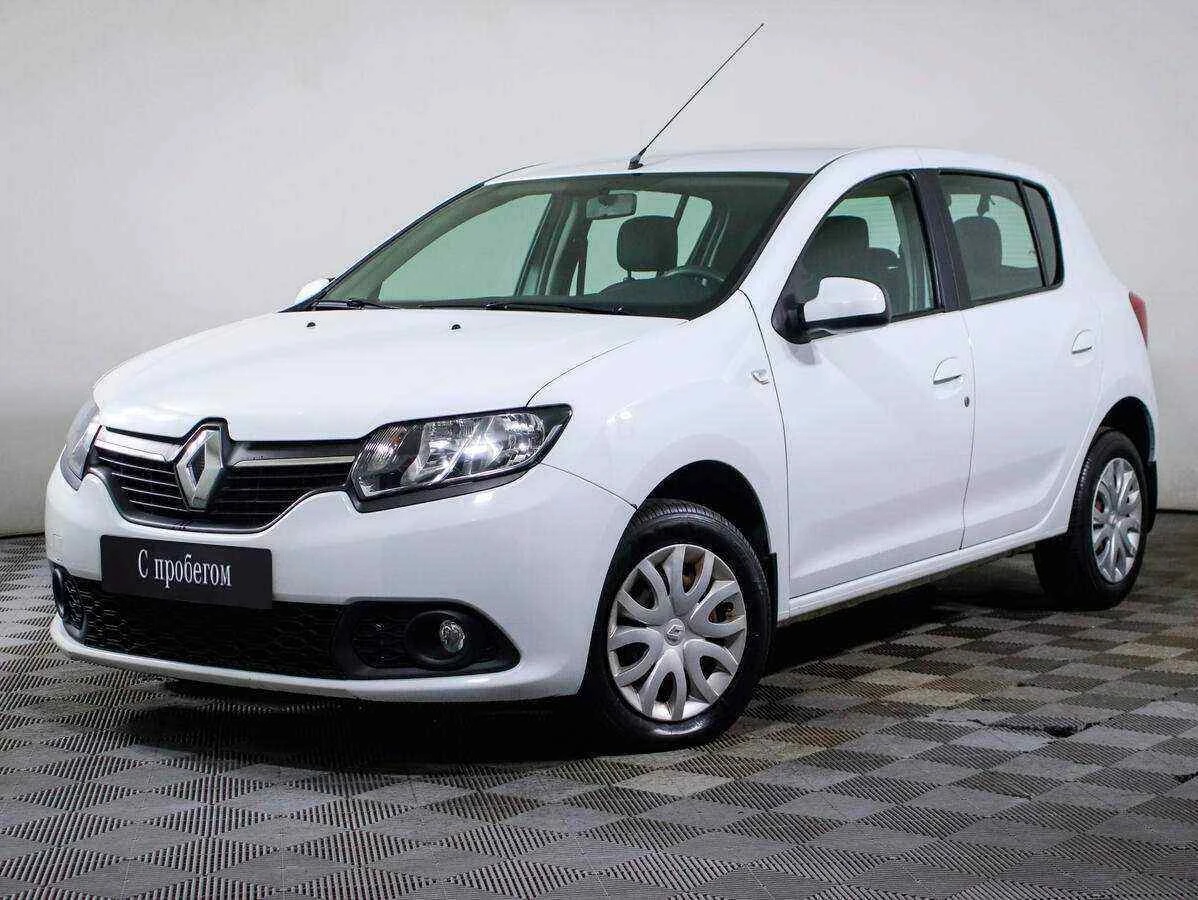Renault Sandero, Белый, 2016, Механическая, 102 л.с., цена от 484 000 руб.