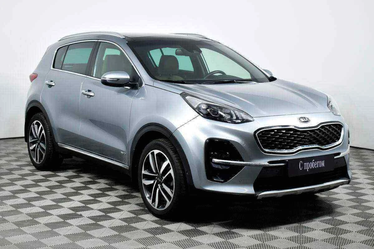 KIA Sportage, Серый, 2021, Автоматическая, 184 л.с., цена от 2 300 000 руб.