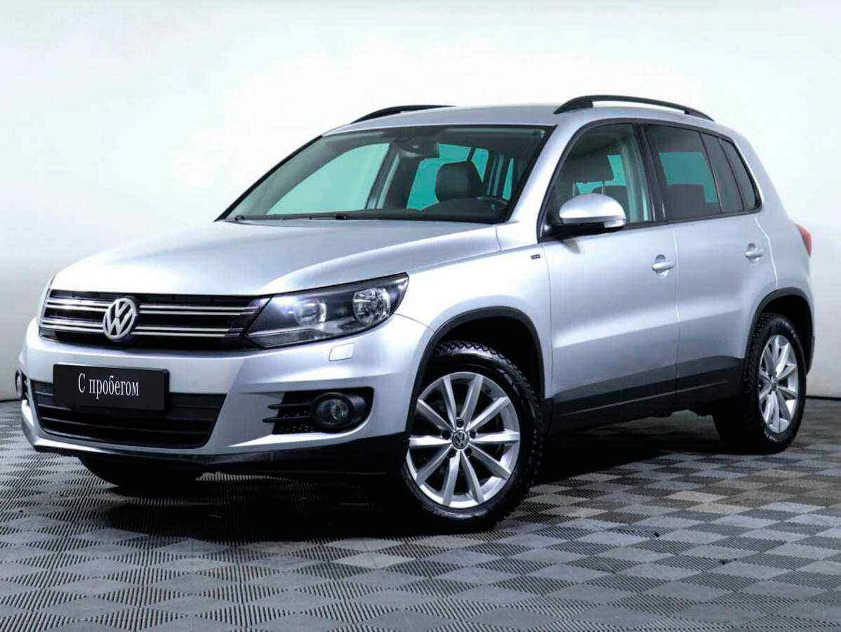 Volkswagen Tiguan, Серебряный, 2016, Автоматическая, 180 л.с., цена от 937 000 руб.