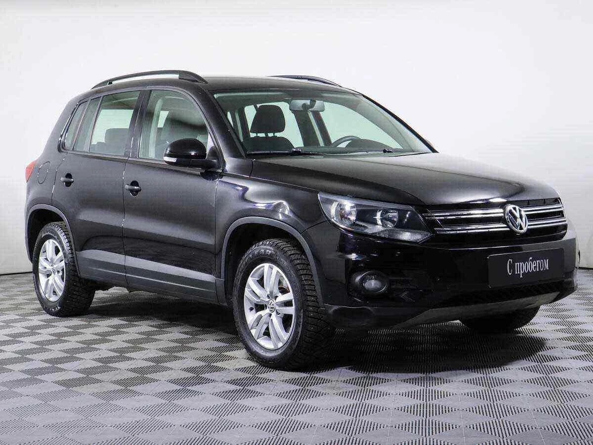 Volkswagen Tiguan, Черный, 2015, Автоматическая, 170 л.с., цена от 997 000 руб.