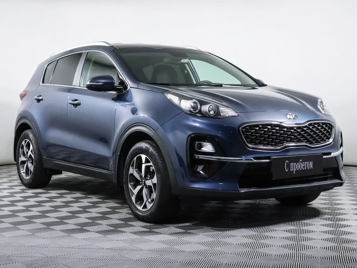 KIA Sportage, Синий, 2020, Автоматическая, 150 л.с., цена от 2 089 500 руб.