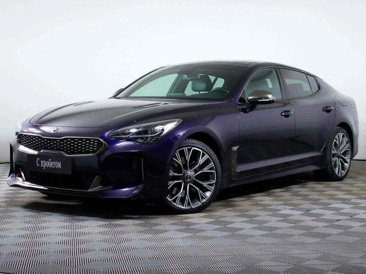 KIA Stinger, Фиолетовый, 2018, Автоматическая, 247 л.с., цена от 1 920 000 руб.